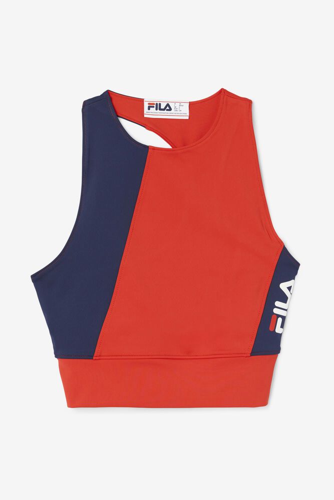 Fila Tank Top Womens Red Millie - Ireland 14972-QAUF